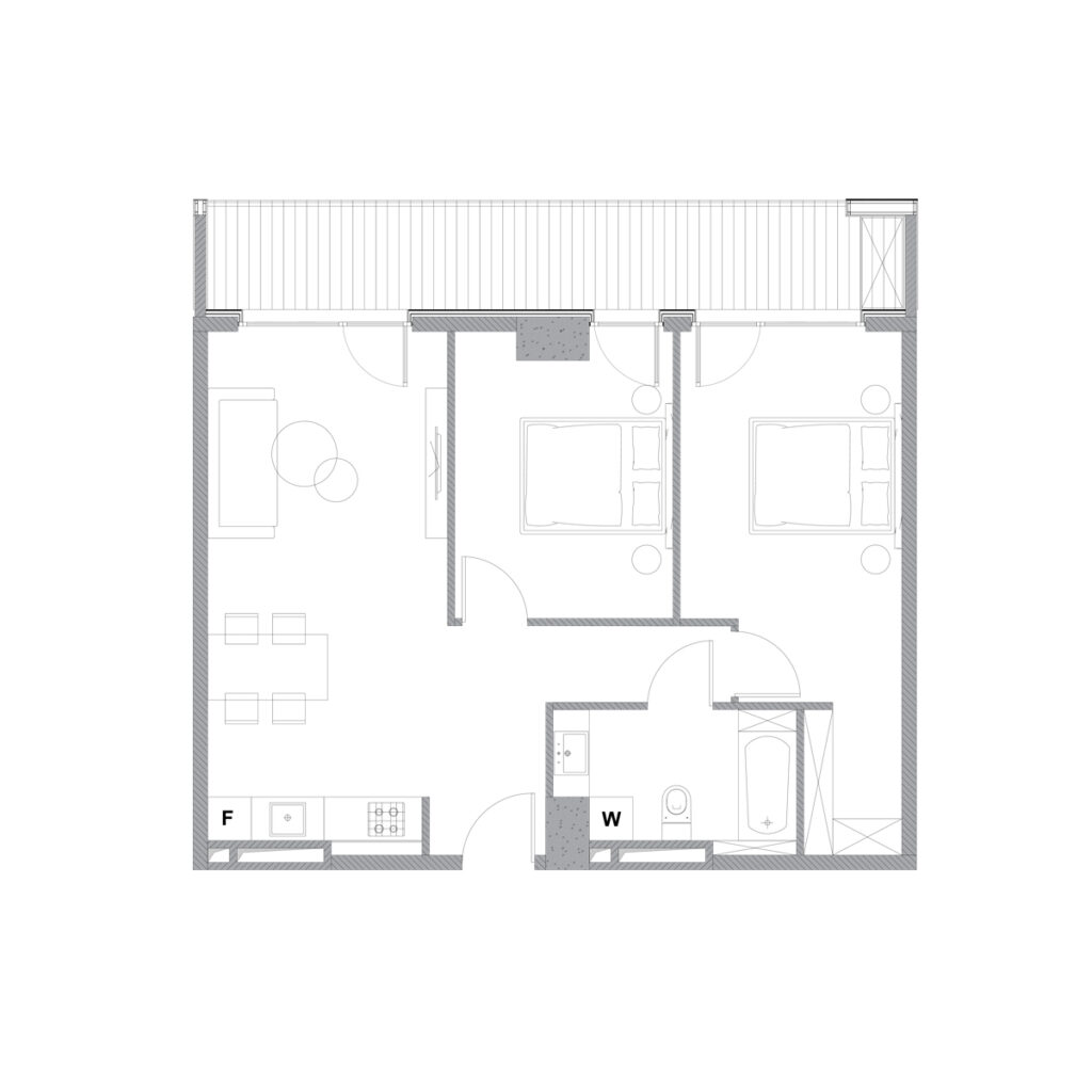 Apartment 8 — 2D plan