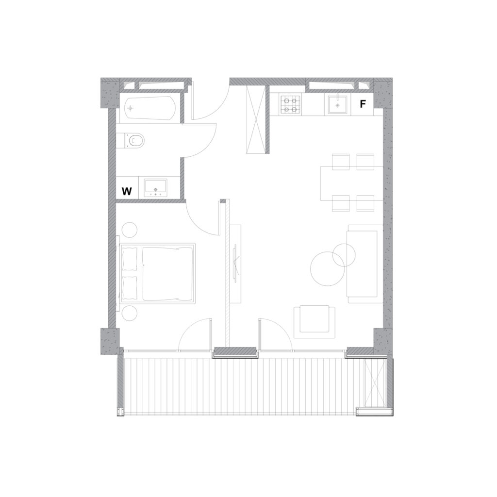 Apartment 475 — 2D plan