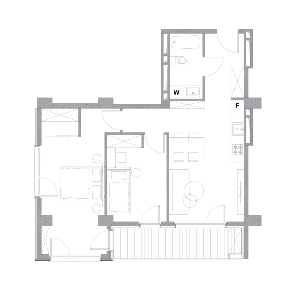 Apartment 361 — 2D plan