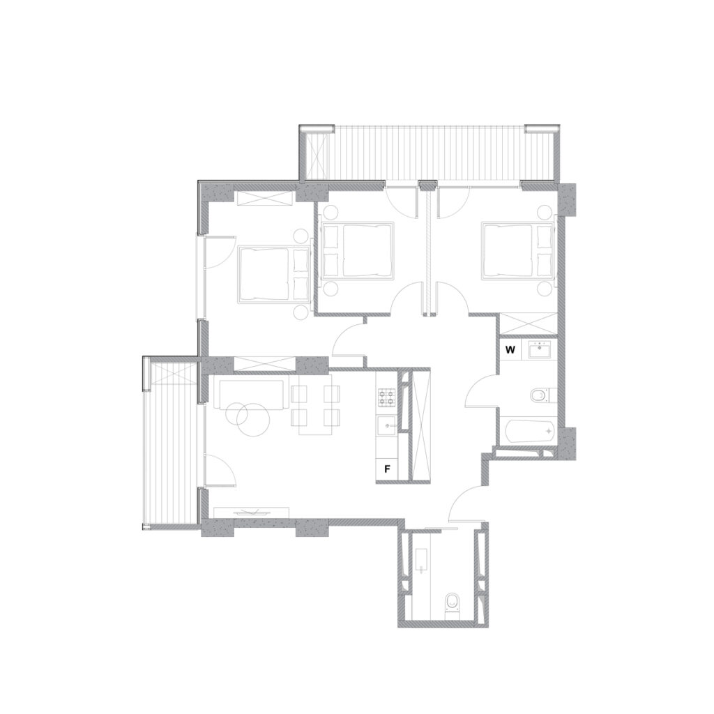 Apartment 145 — 2D plan
