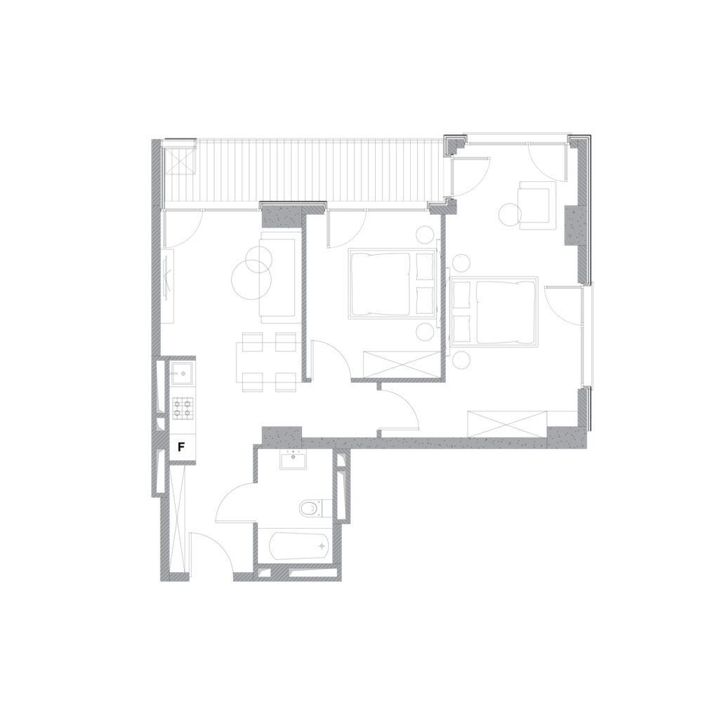 Apartment 162 — 2D plan