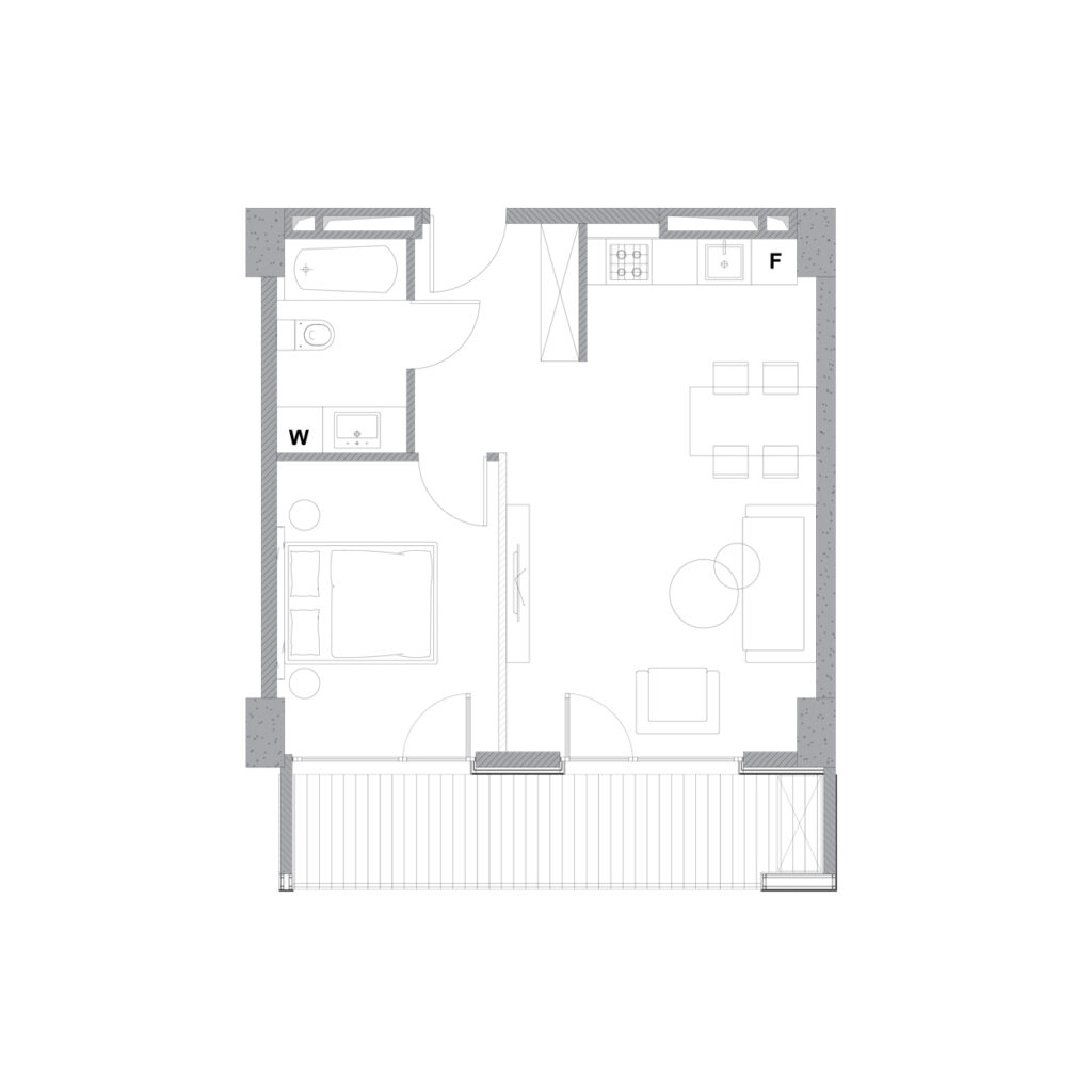 Apartment 181 — 2D plan