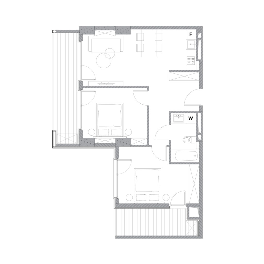 Apartment 192 — 2D plan