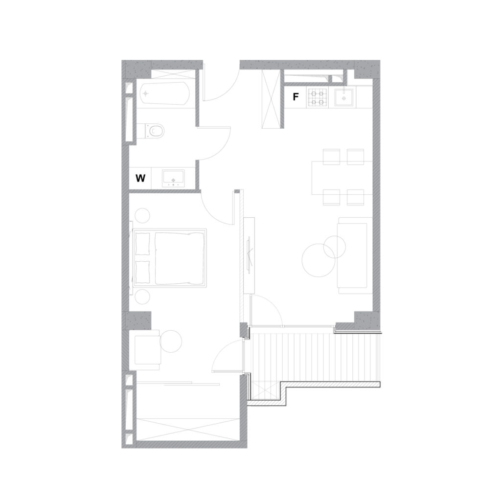 Квартира 339 — 2D планировка