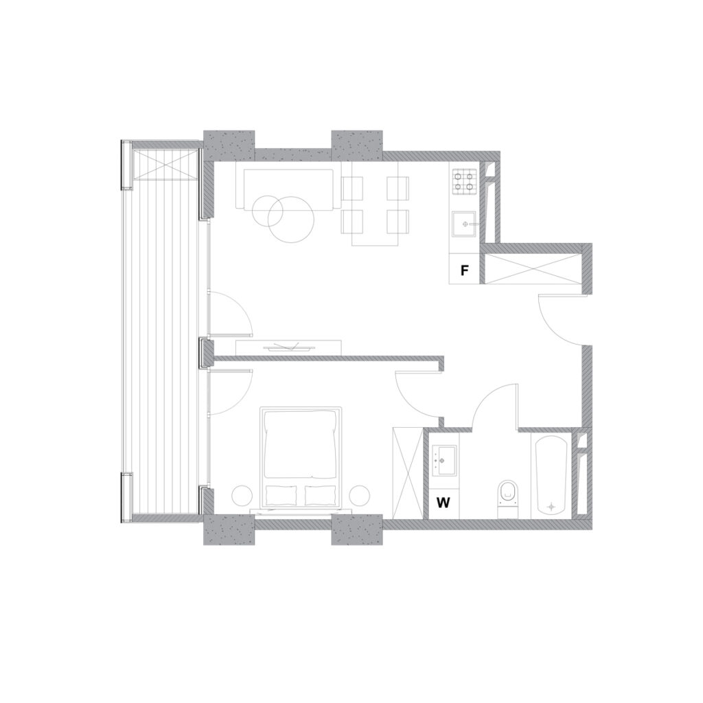 Apartment 95 — 2D plan