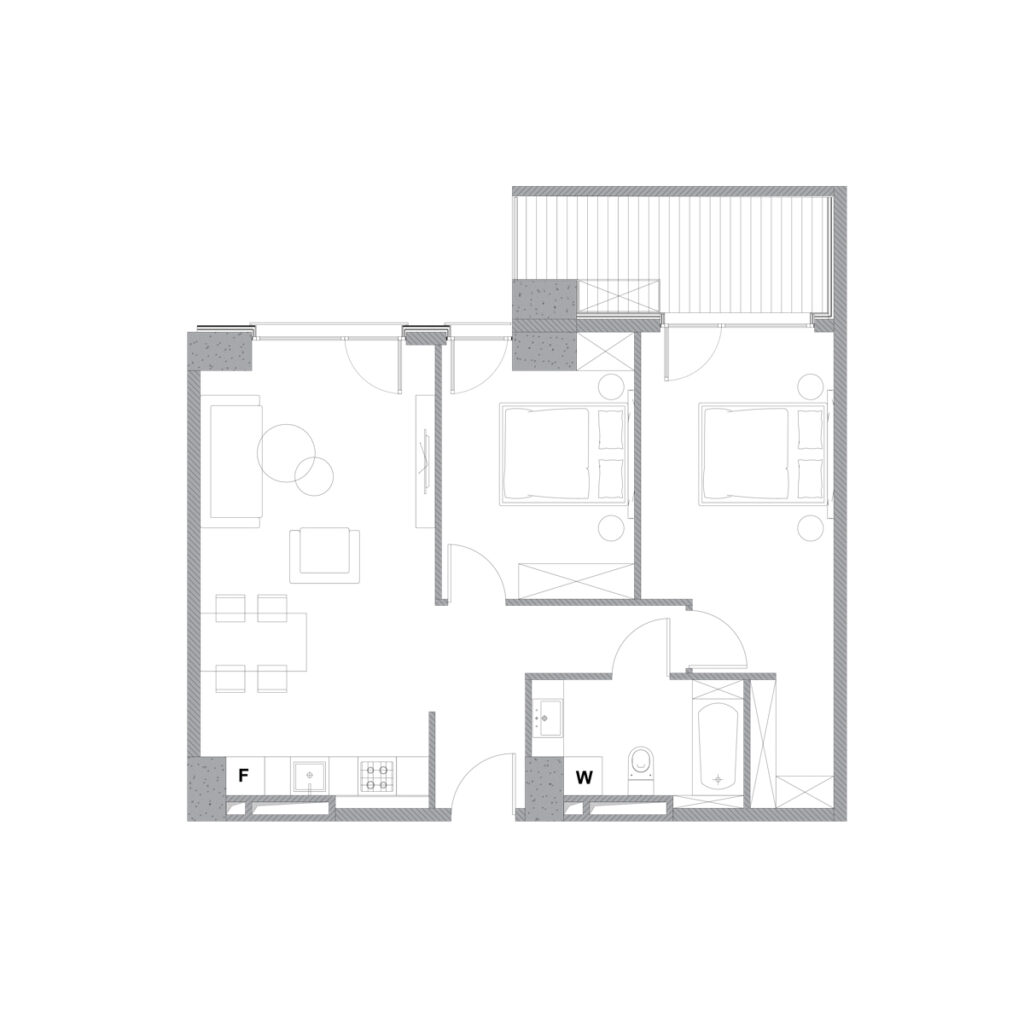 Apartment 87 — 2D plan