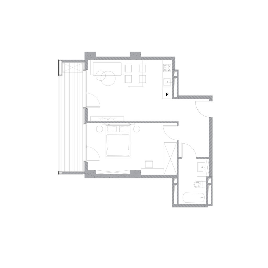 Квартира 281 — 2D планировка