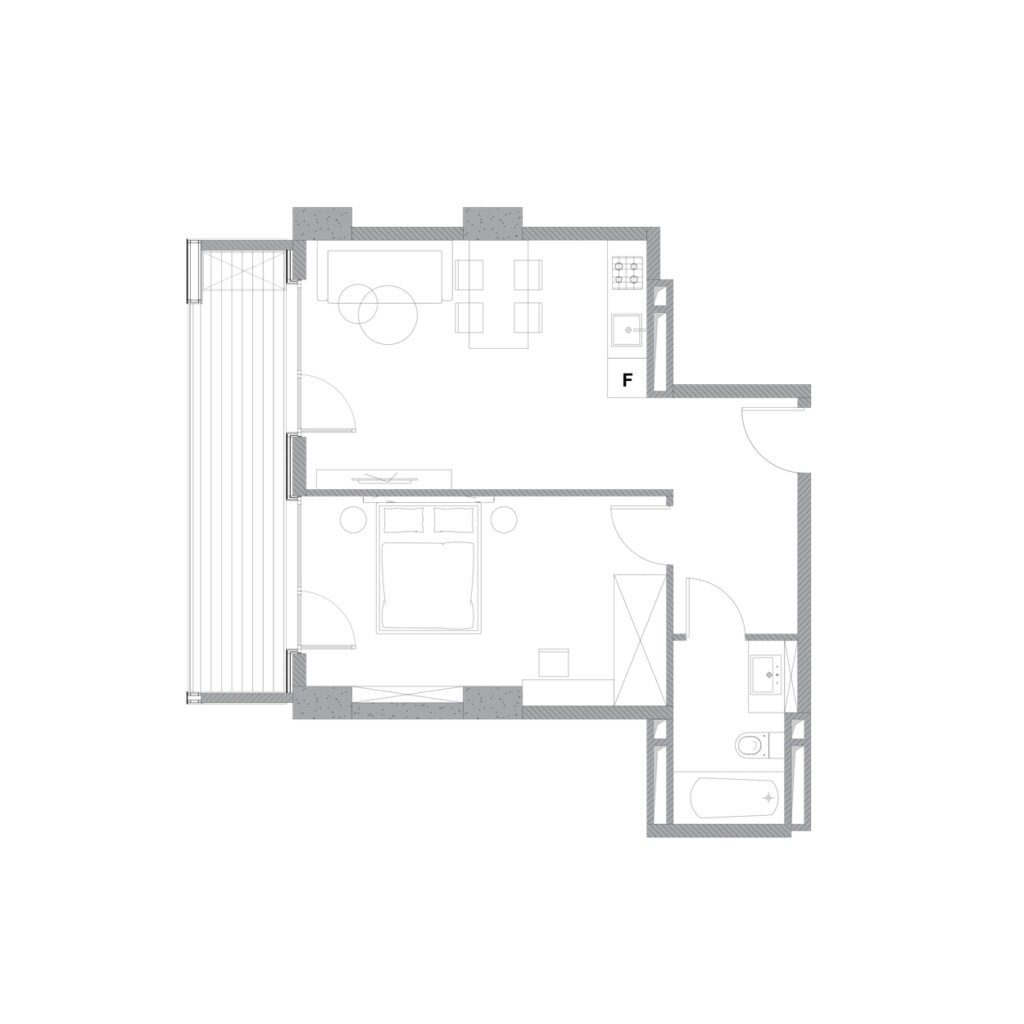 Apartment 147 — 2D plan