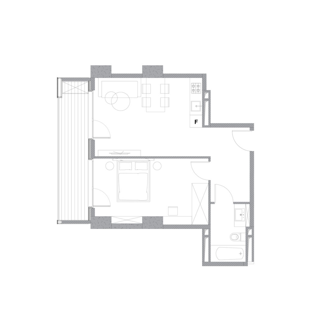 Apartment 13 — 2D plan
