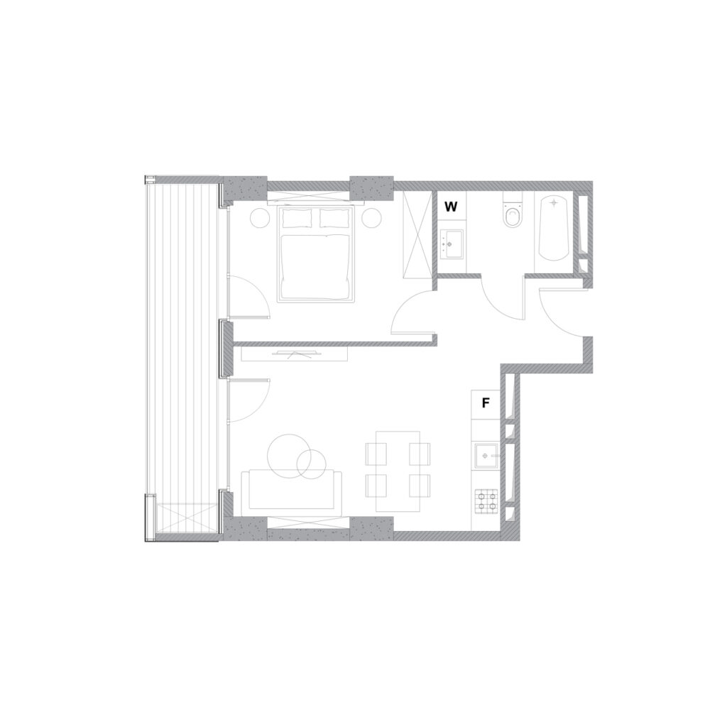 Apartment 229 — 2D plan