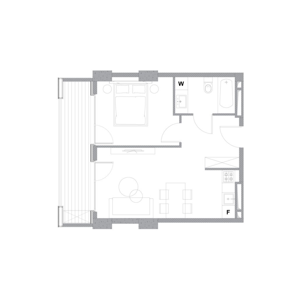 Apartment 138 — 2D plan