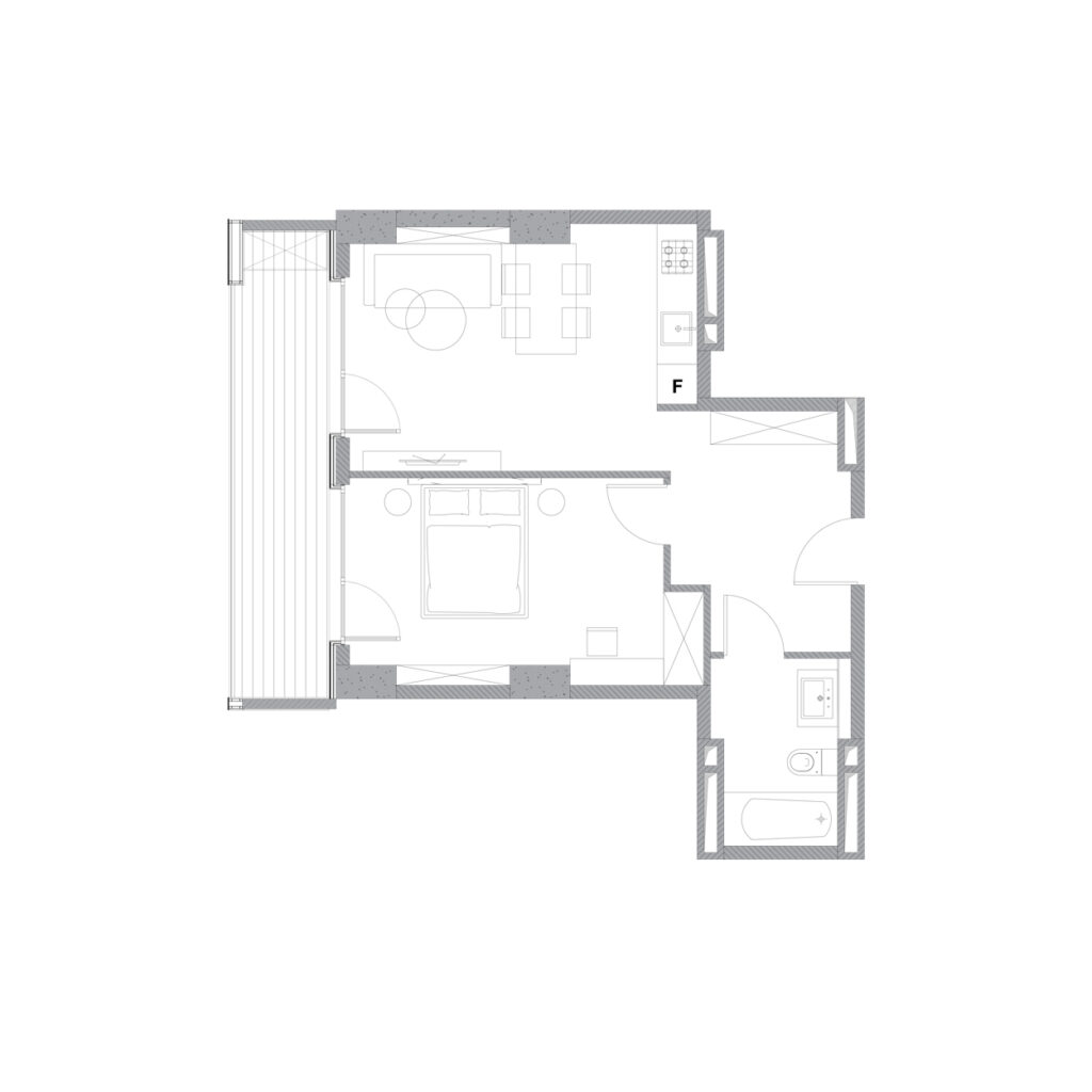 Apartment 146 — 2D plan