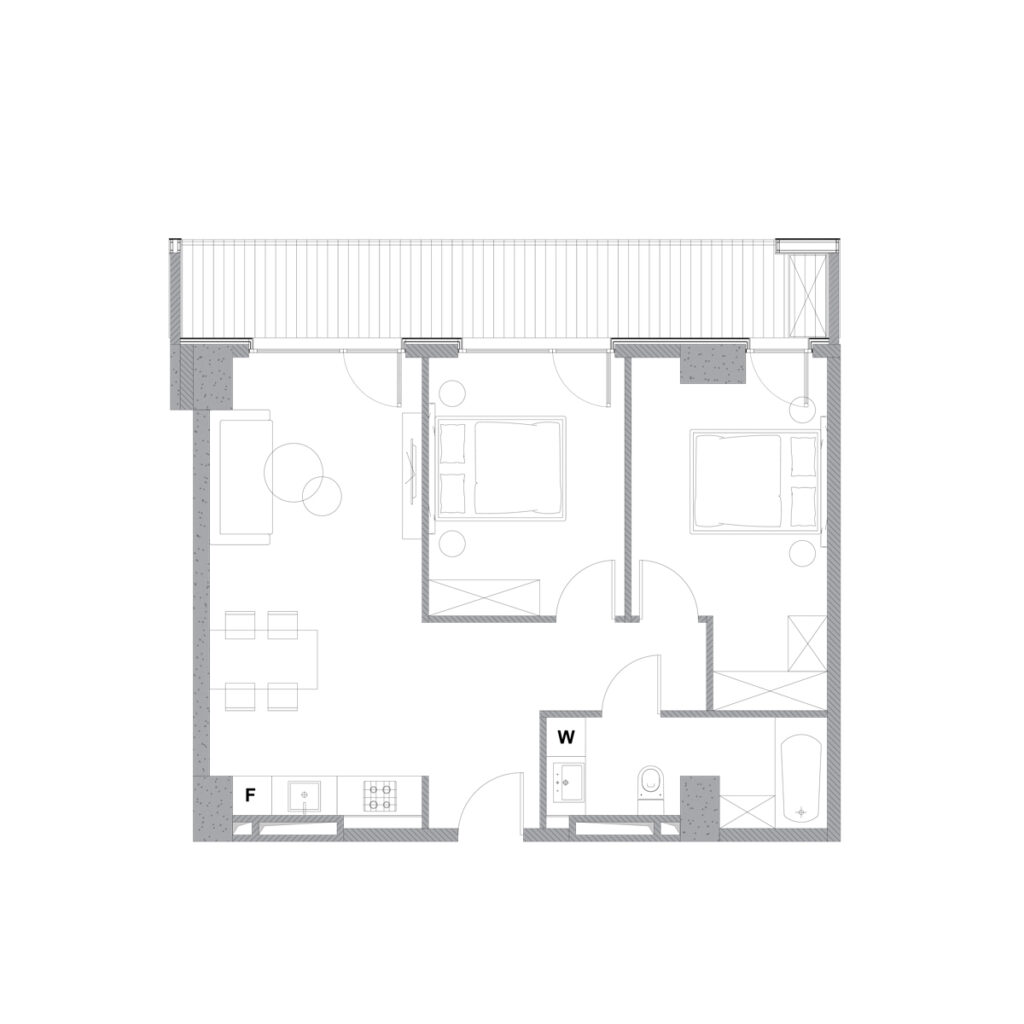 Apartment 9 — 2D plan