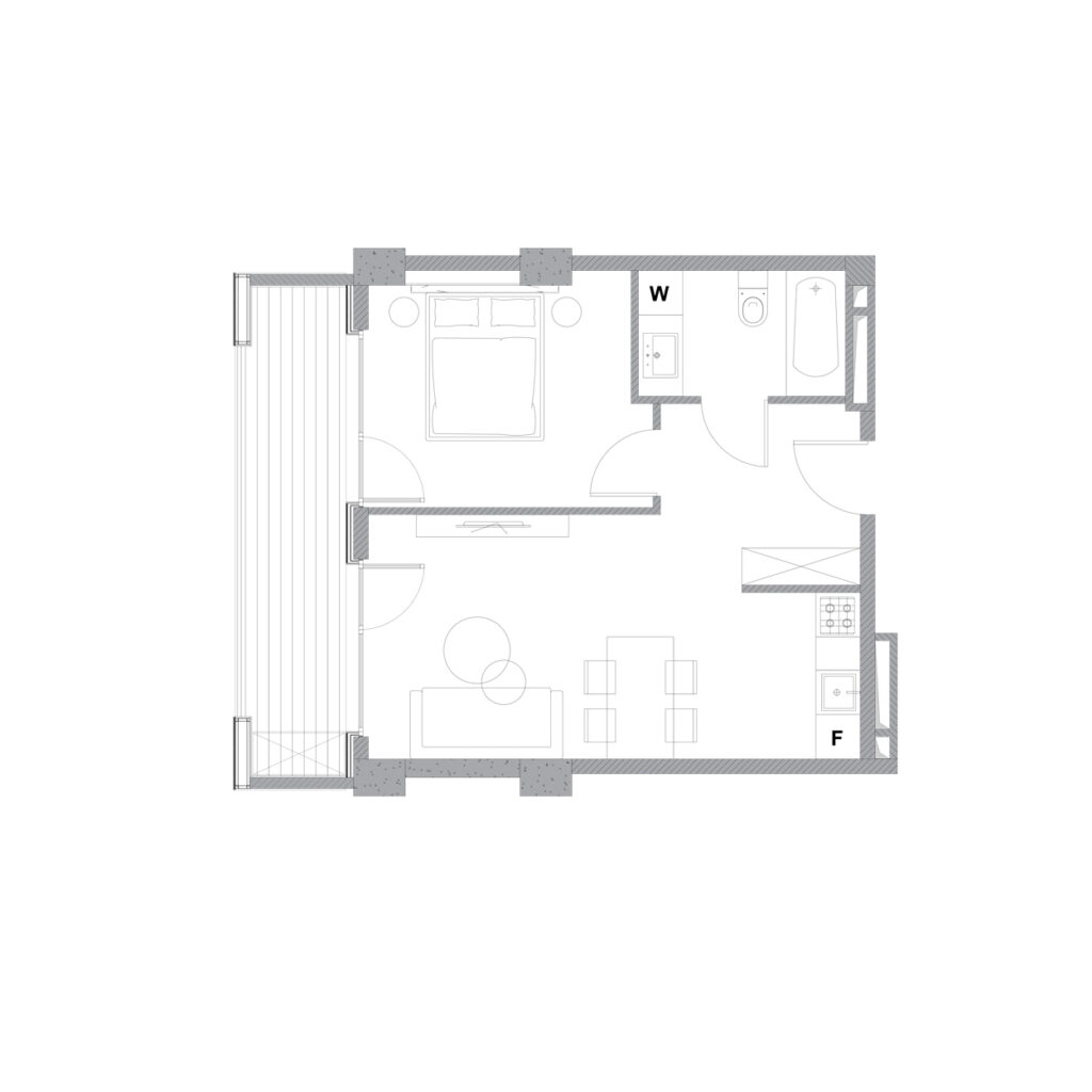 Apartment 299 — 2D plan