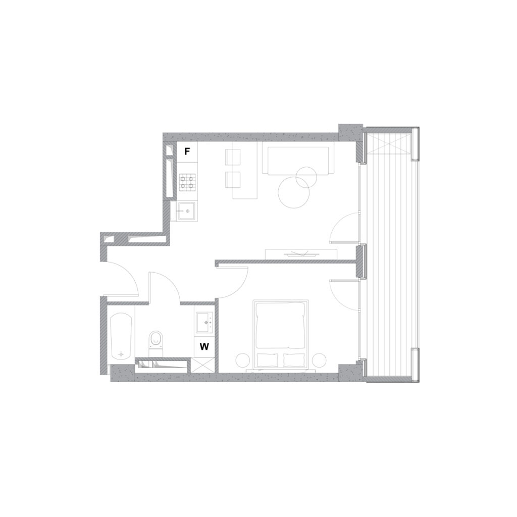 Apartment 373 — 2D plan