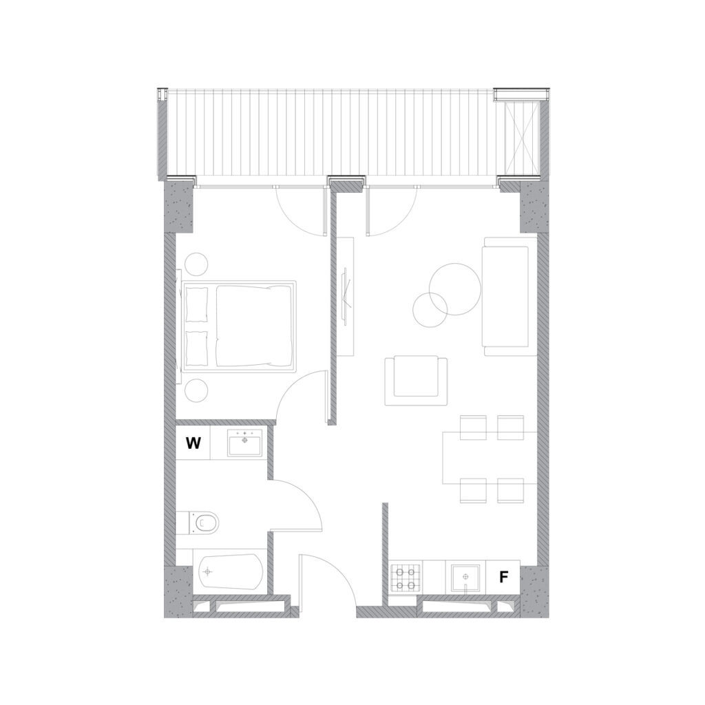 Квартира 118 — 2D планировка