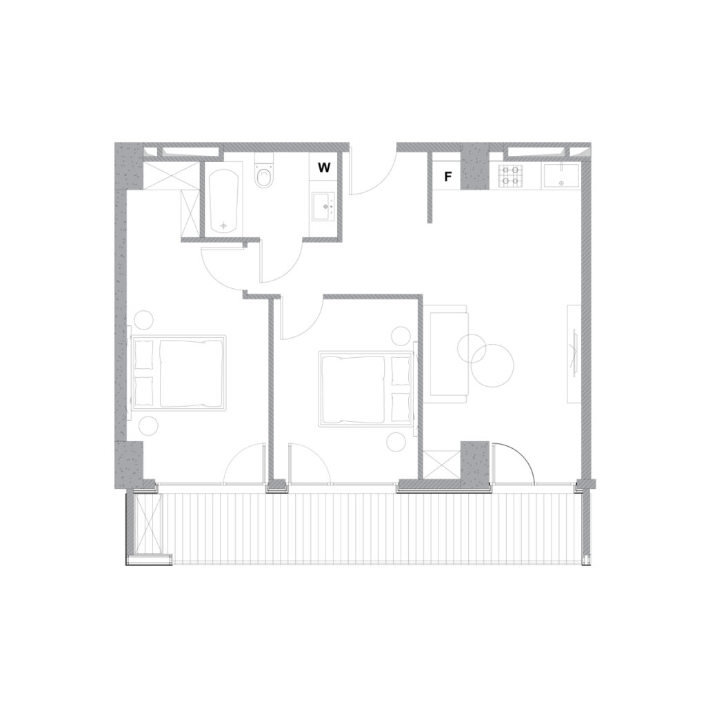 Apartment 22 — 2D plan