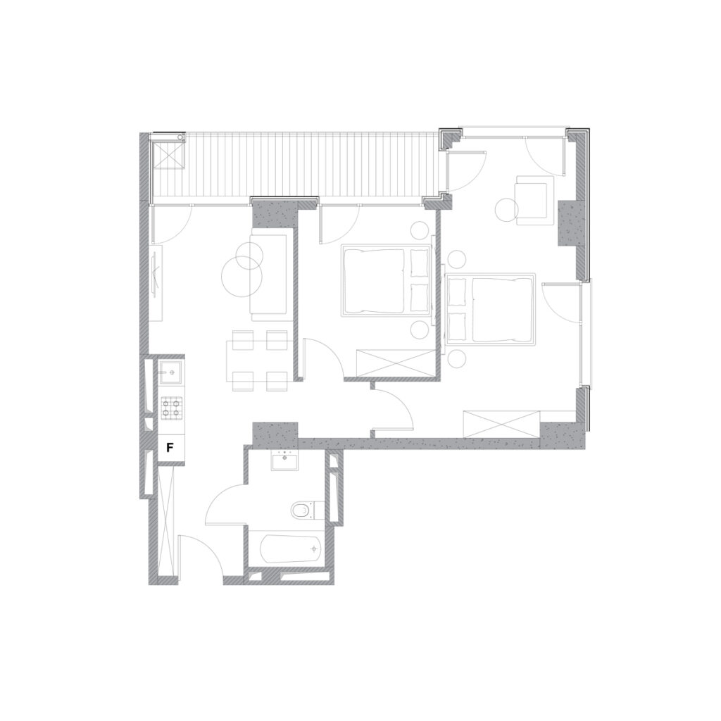 Apartment 83 — 2D plan