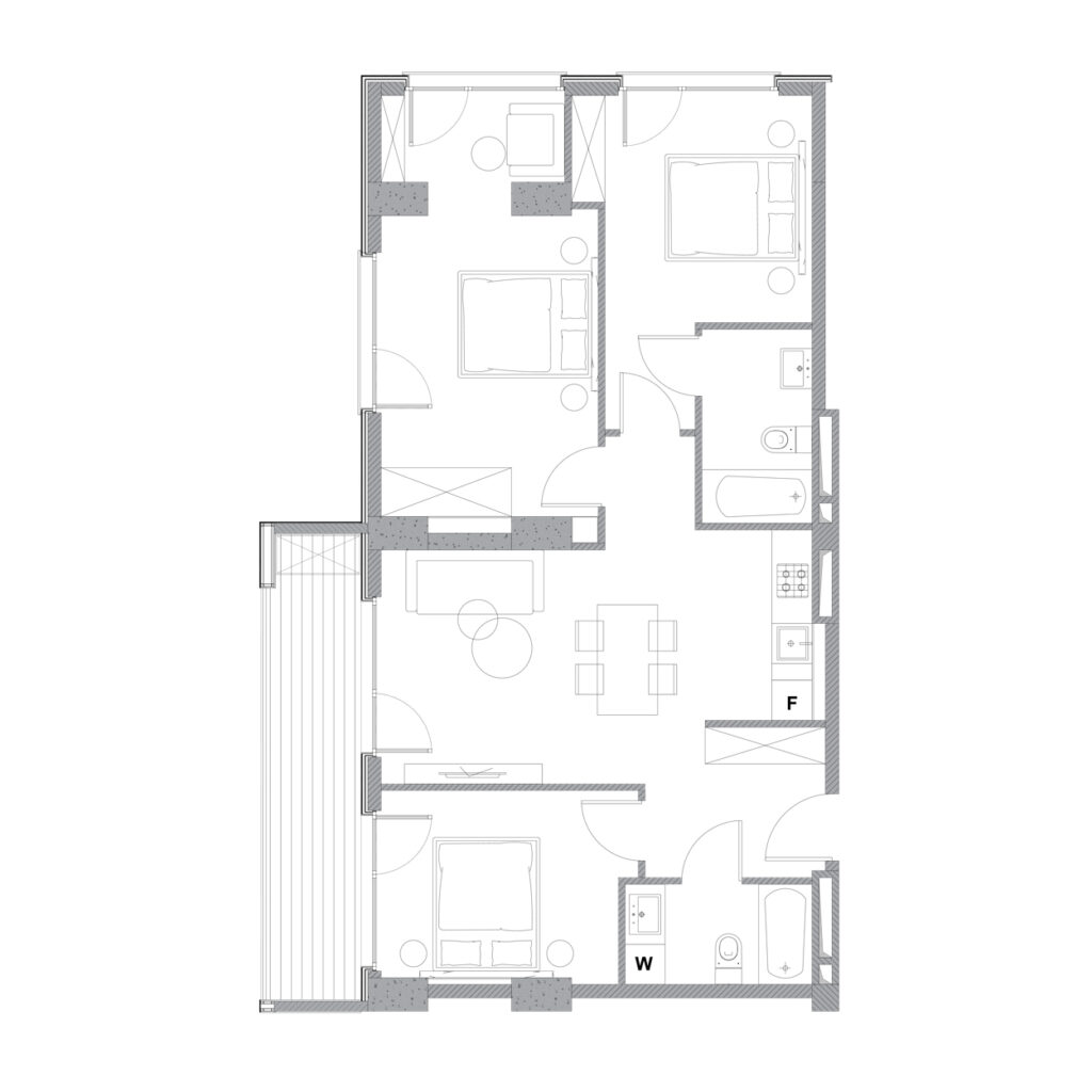 Apartment 190 — 2D plan