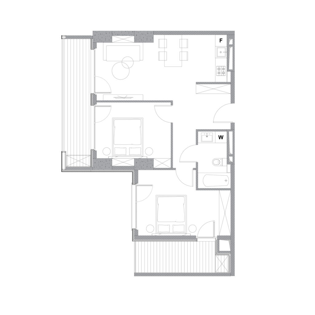 Apartment 32 — 2D plan