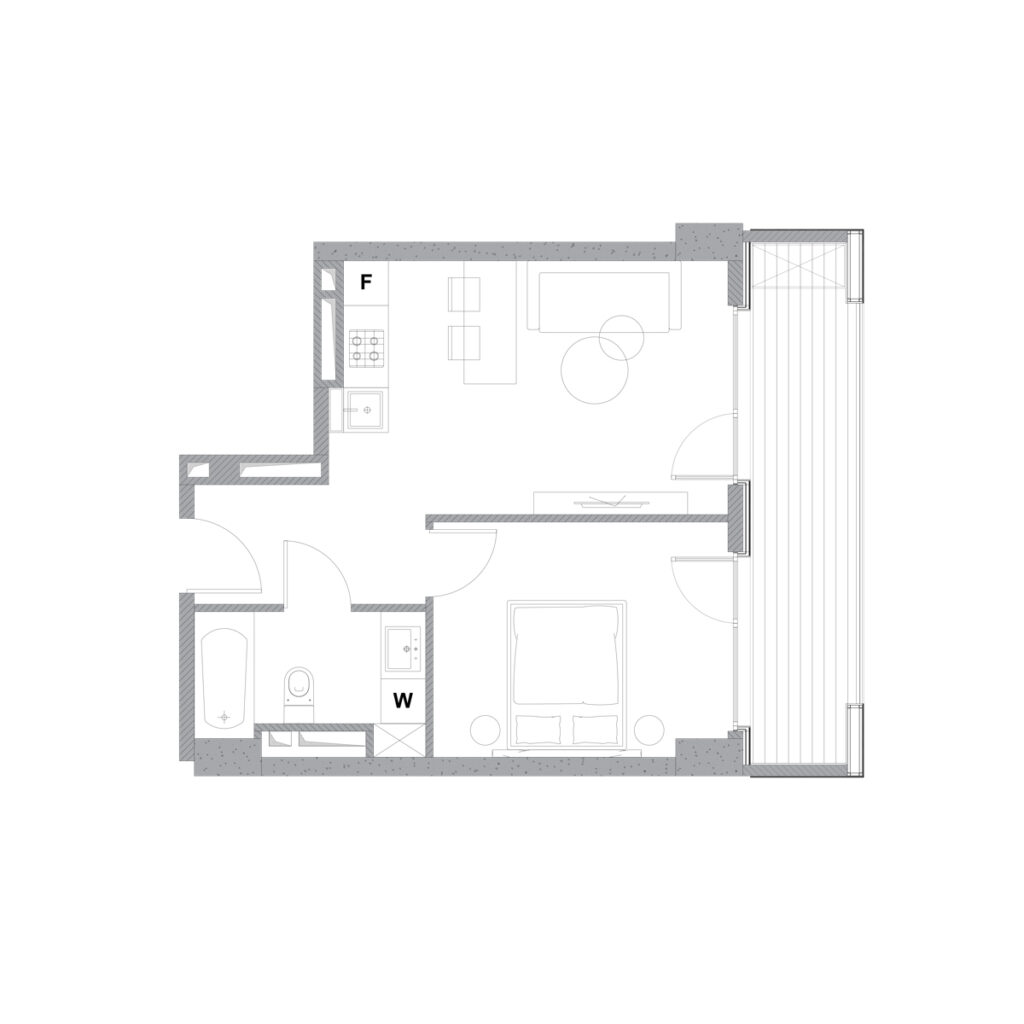 Квартира 109 — 2D планировка