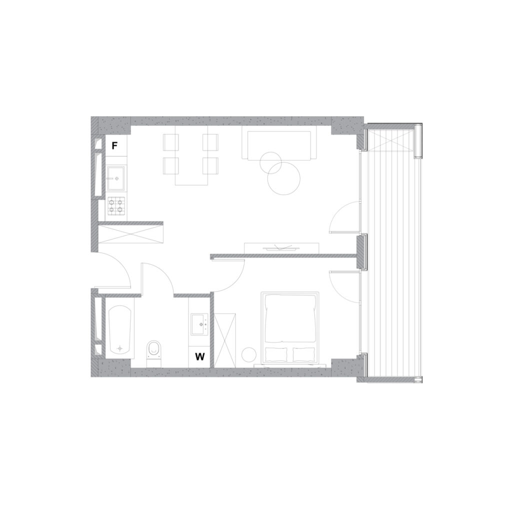 Apartment 135 — 2D plan