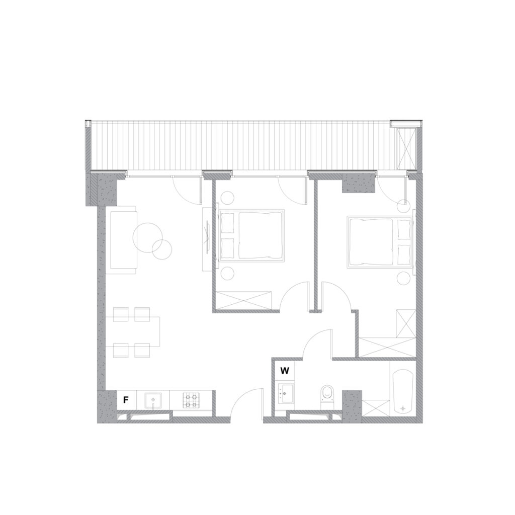 Apartment 63 — 2D plan