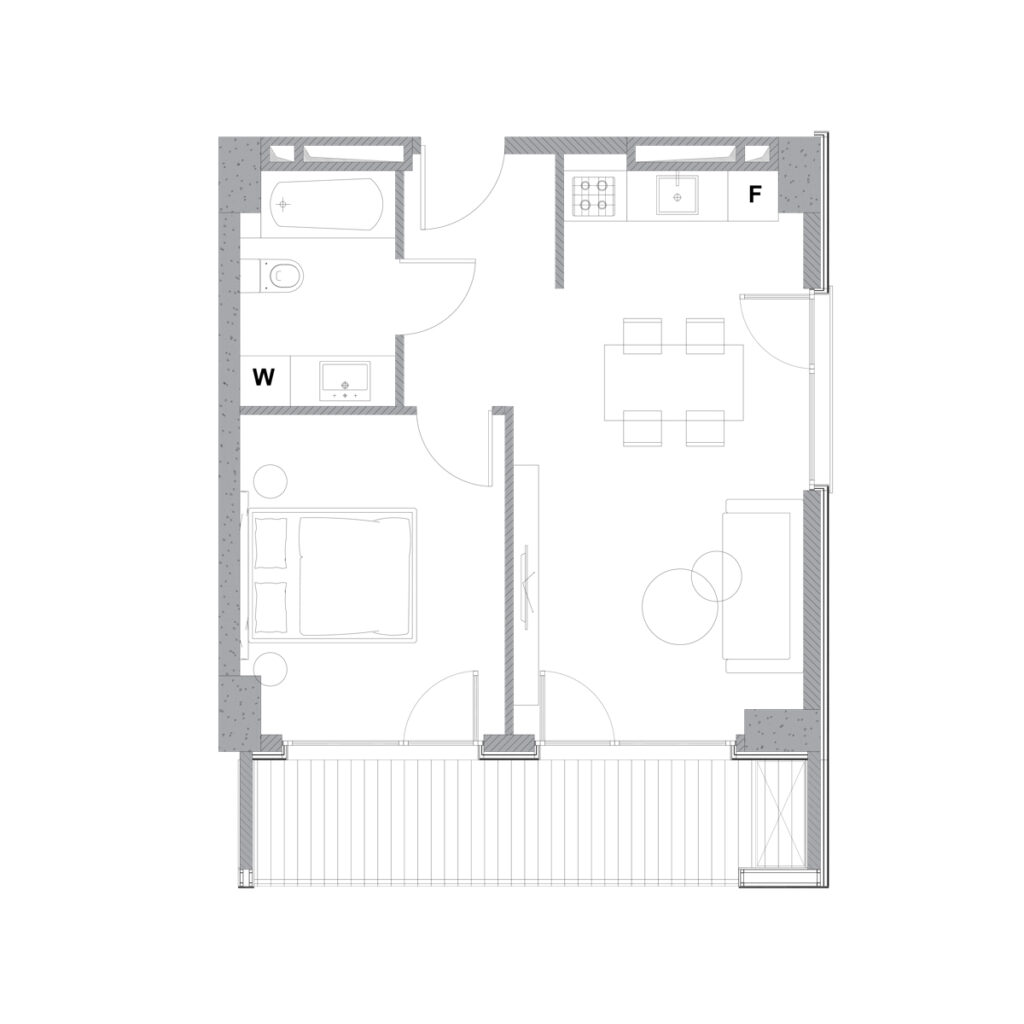 Apartment 157 — 2D plan