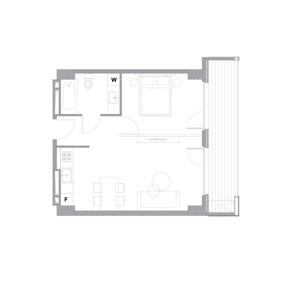 Apartment 185 — 2D plan